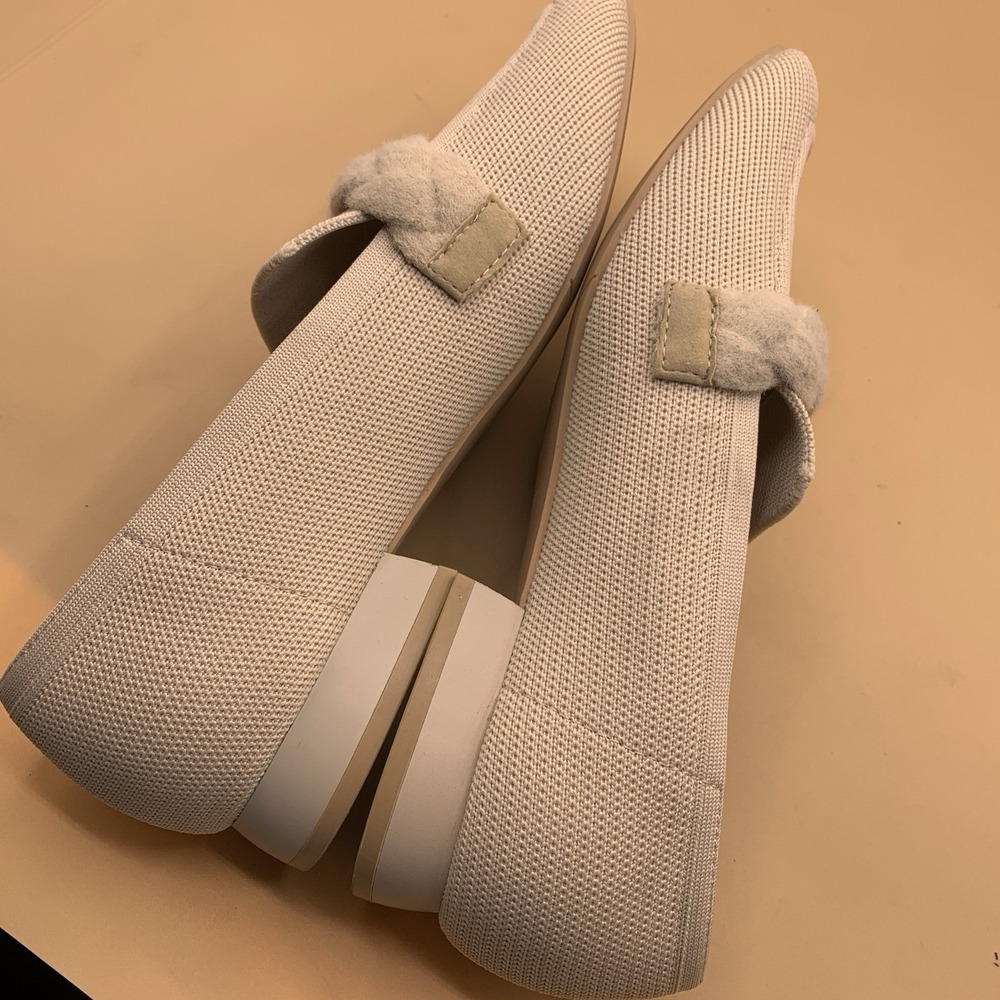 VIVAIA Caitlin 2.0 Square-Toe Knot Loafers in Almond (EU 39) US 8 - Picture 7 of 9